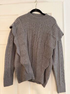 ESQUALO Heather Gray Sweater